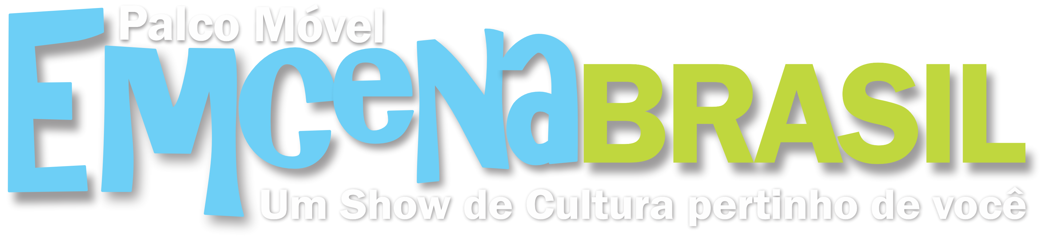 Logo do Projeto Emcena Brasil